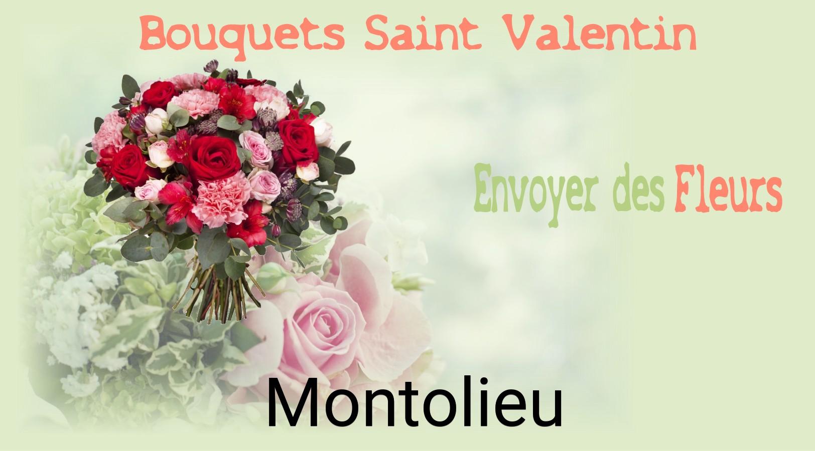 Roses de Saint-Valentin livrées à Montolieu